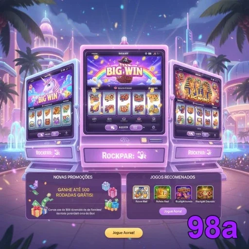 Ilustração de Explore as melhores slots e recompensas VIP na 98a