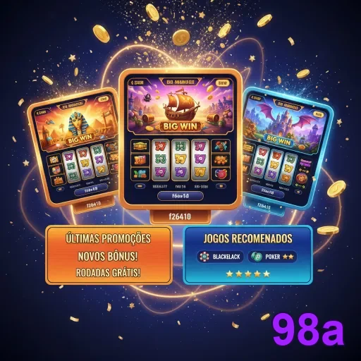 Ilustração de Acesse o melhor do cassino online com a 98a
