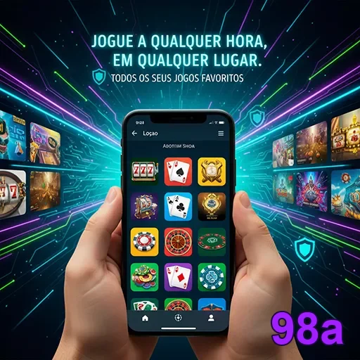 Ilustração de Acesse o melhor do cassino online com a 98a
